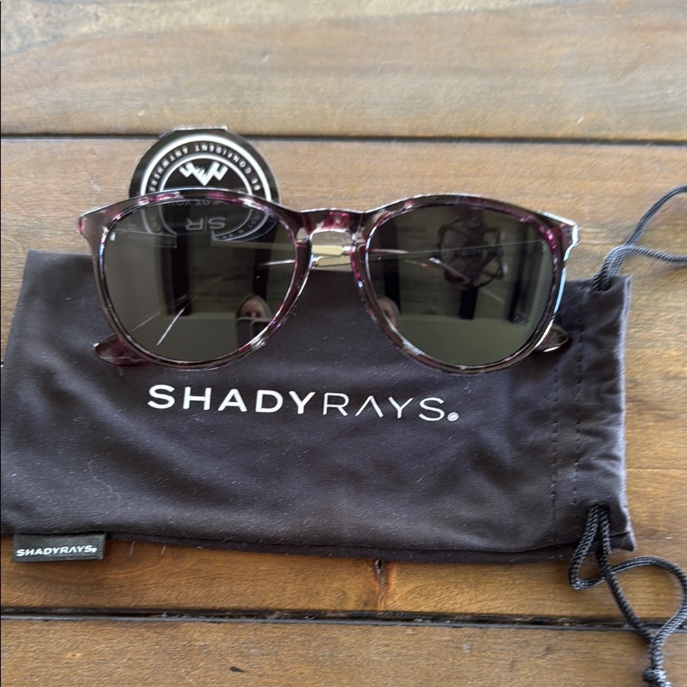 Shady Rays Purple Tortoiseshell Sunglasses